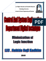 Minimization of Logic Function