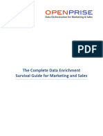 The Complete Enrichment Survival Guide For Marketing and Sales