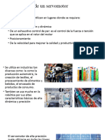 Aplicaciones de Un Servomotor