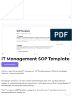 IT Management SOP Template _ Template by ClickUp™