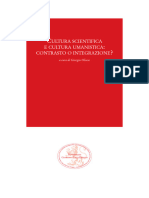 Cultura Scientifica e Cultura Umanistica. Quaderni Della Fondazione PDF