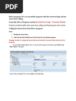 2 - Calling The Smartfrom From Driver Program