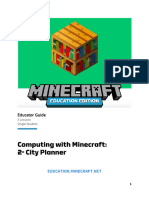 9223644809867444-Computing With Minecraft - Unit 2 - City Planner