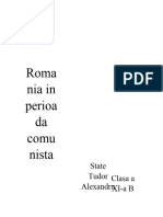 Romania in Perioada Comunista