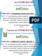 Diploma de Antorcha Nivel Primaria