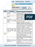 3er Grado Diciembre Aprendo A Jugar y Jugar Me Divierte (2023-2024)