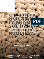 Tecnologia Social Economia Solidaria e Politicas Publicas