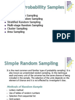 Presentation on Probability Samples