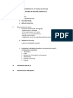 Informe de Observacion - Fundamentos de La TL