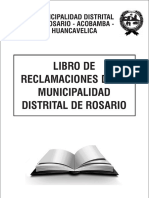 Libro de Reclamaciones Rosario