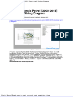 Toyota Avensis Petrol 2009 2015 Electrical Wiring Diagram