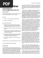 Cory Doctorow - Little Brother | PDF | Digital Rights Management ...