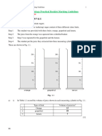 2324 Level M (Gr11 UAE - GULF) Biology Practical Booklet-Ch1-6 Marking Guidlines