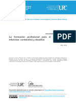 Cernusco, C. M. y Romero, M. V. (2023) - La Formación Profesional para El Trabajo Con Infancias - Contenidos y Desafíos