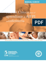 OPS Aiepi en Enfermeria - Manual Clinico
