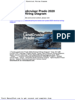 Toyota Landcruiser Prado 2020 Electrical Wiring Diagram