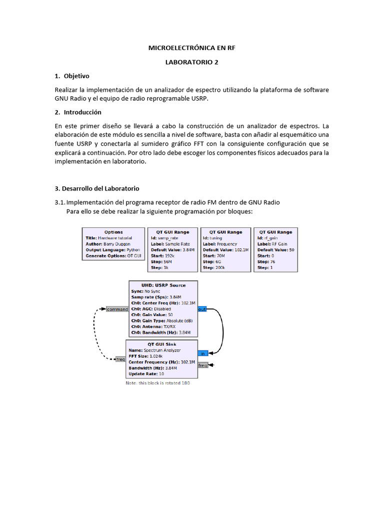 Laboratorio 6 - MERF | PDF | Radio | Frecuencia
