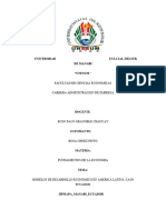 Modelos de Desarrollo Economico Caso Ecuador