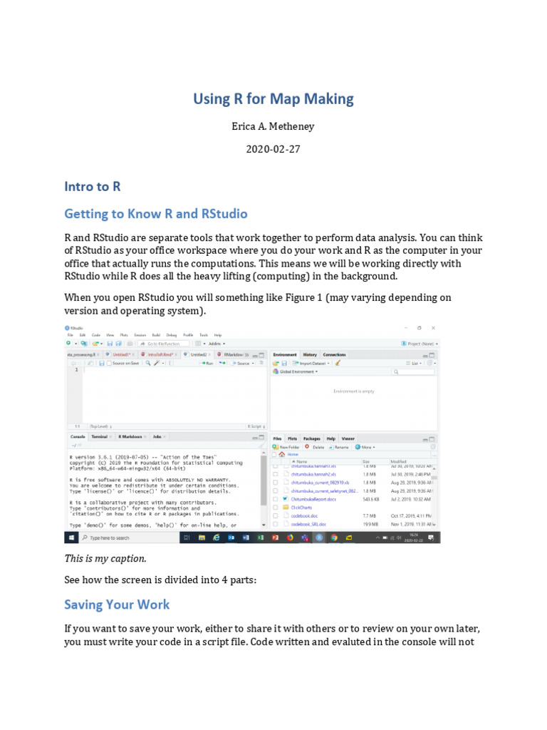 Usingrformapmaking notes pdf command line interface library