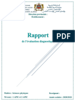 Rapport Évaluation Diagnostique