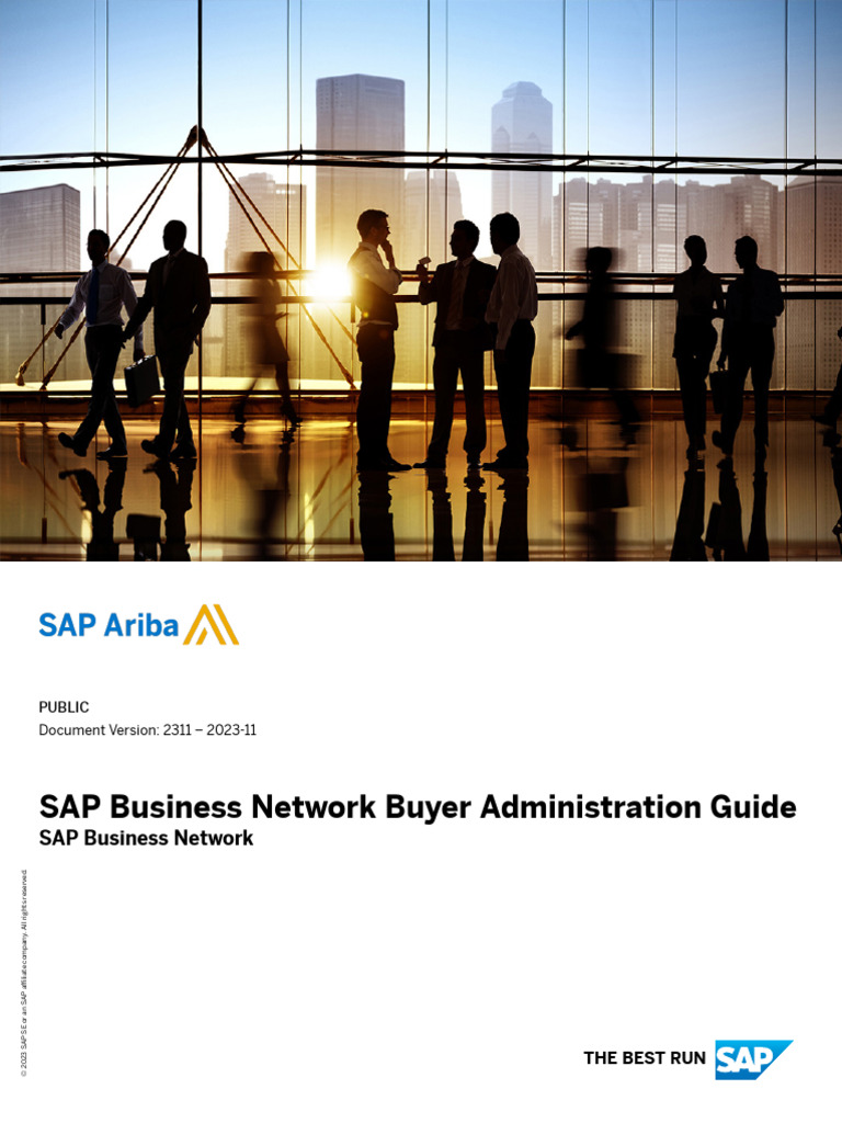SAP Business Network Buyer Guide | PDF | Information Technology ...