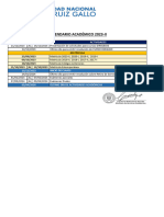 Reprogramacion de Calendario Academico 2023-II