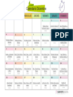 Calendario Expres Diciembre 2023