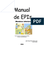 Manual de Equipamentos de Proteao de Membros Inferiores