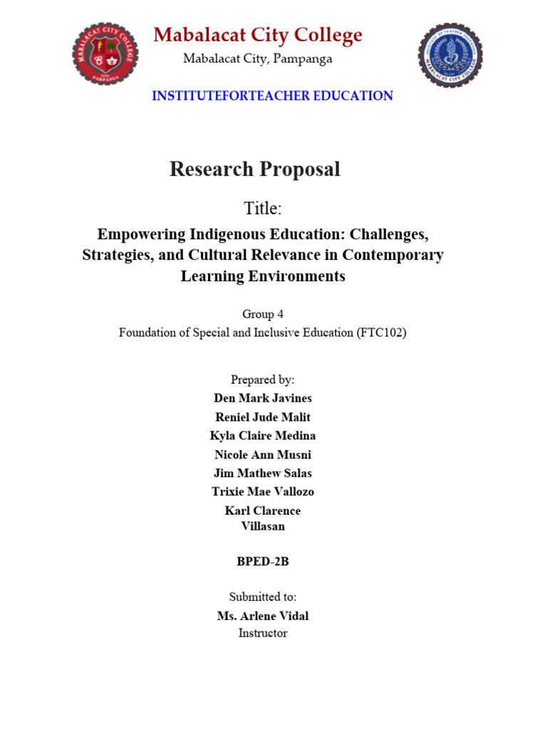 Indigenous Education Empowerment Strategies | PDF | Inclusion ...