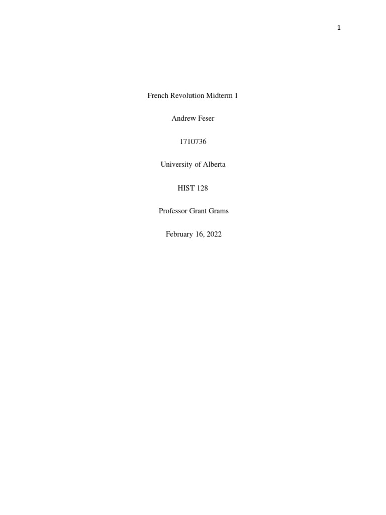 Causes of the French Revolution Explained | PDF | French Revolution ...