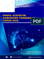 Buku Profil Statistik Kab Tangerang Tahun 2022