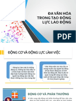 Slide Chương 3 - Đa Văn Hóa Trong T o Đ NG L C Lao Đ NG