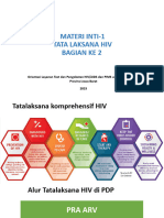 MI1 - B Tata Laksana HIV - Bagian 2 - Rev Dr. Evy