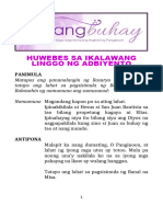 Huwebes Sa Ikalawang Linggo NG Adbiyento 2023