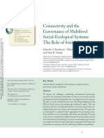 Brondizio Et Al 2009 Connectivity and The Governance of Multilevel Social Ecological Systems The Role of Social Capital