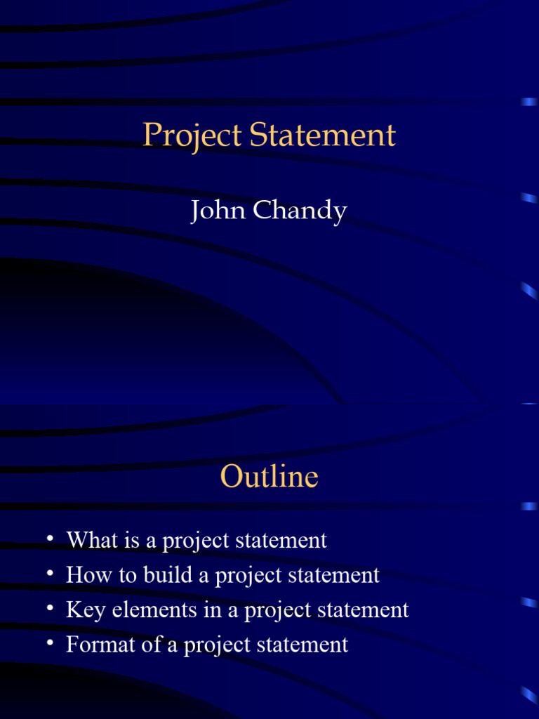 Lecture 02 Project Statement-JC | Download Free PDF | Information ...