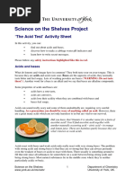 Fizzy Orange Experiment with Baking Soda | PDF