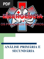 Análise Primária e Secundária