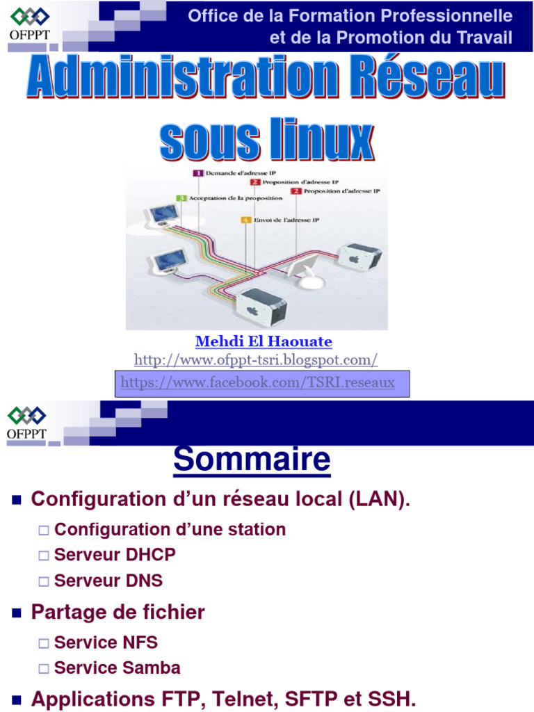 Toaz - Info Administration Reseaux Sous Linux PDF PR | PDF | Système de ...