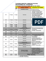 Kalendar Akademik Semester Ogos - Dis 2022