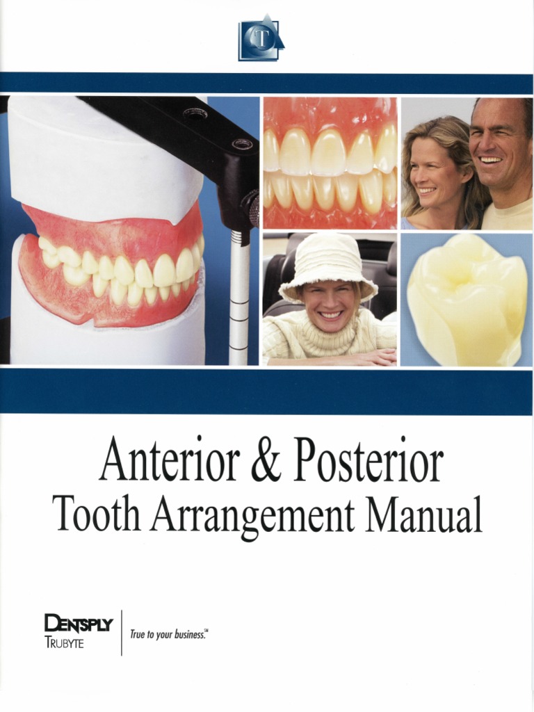 Dentsply Tooth Arrangement Manual