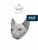 Mascara Gato - Papercraft