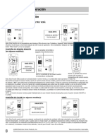 Manual de Usuario Frigidaire FFTA0833S1 (Español - 12 Páginas)