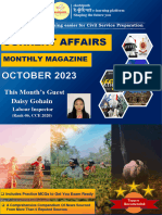 EKuhipath-eKuhiCA Current Affairs, Monthly Magazine, October2023