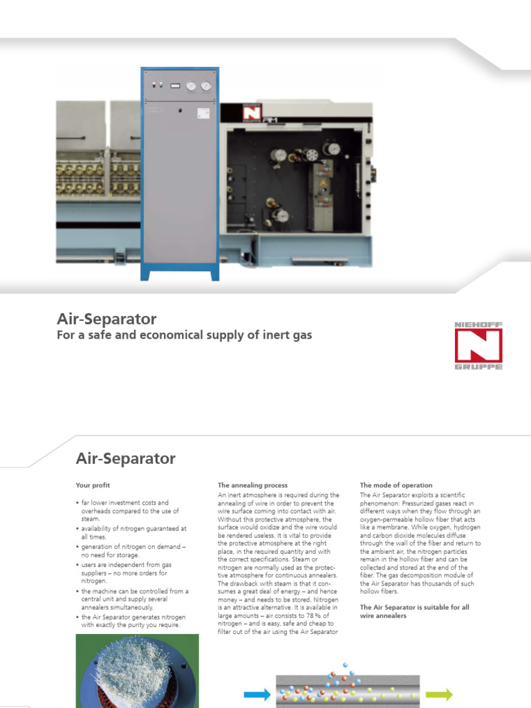 69_Airseparation_e | PDF | Nitrogen | Gases