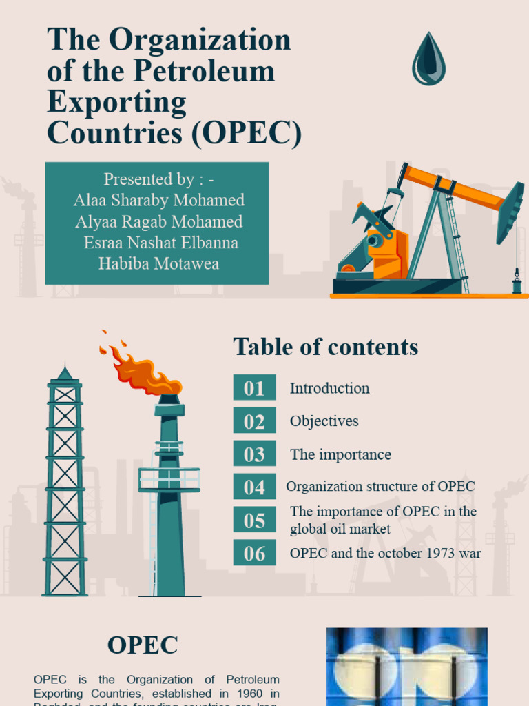 OPEC Overview: Structure and Objectives | PDF | Opec | Petroleum