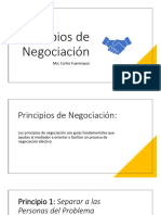 Principios de Negociación