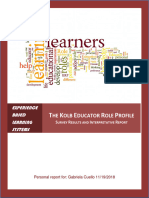 The Educator Role Profile