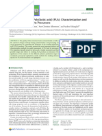 Characterization and Analysis of PLA and Its Precursor