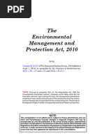 Environmental Management (Amendment) Act 2023 | PDF | Climate Change ...